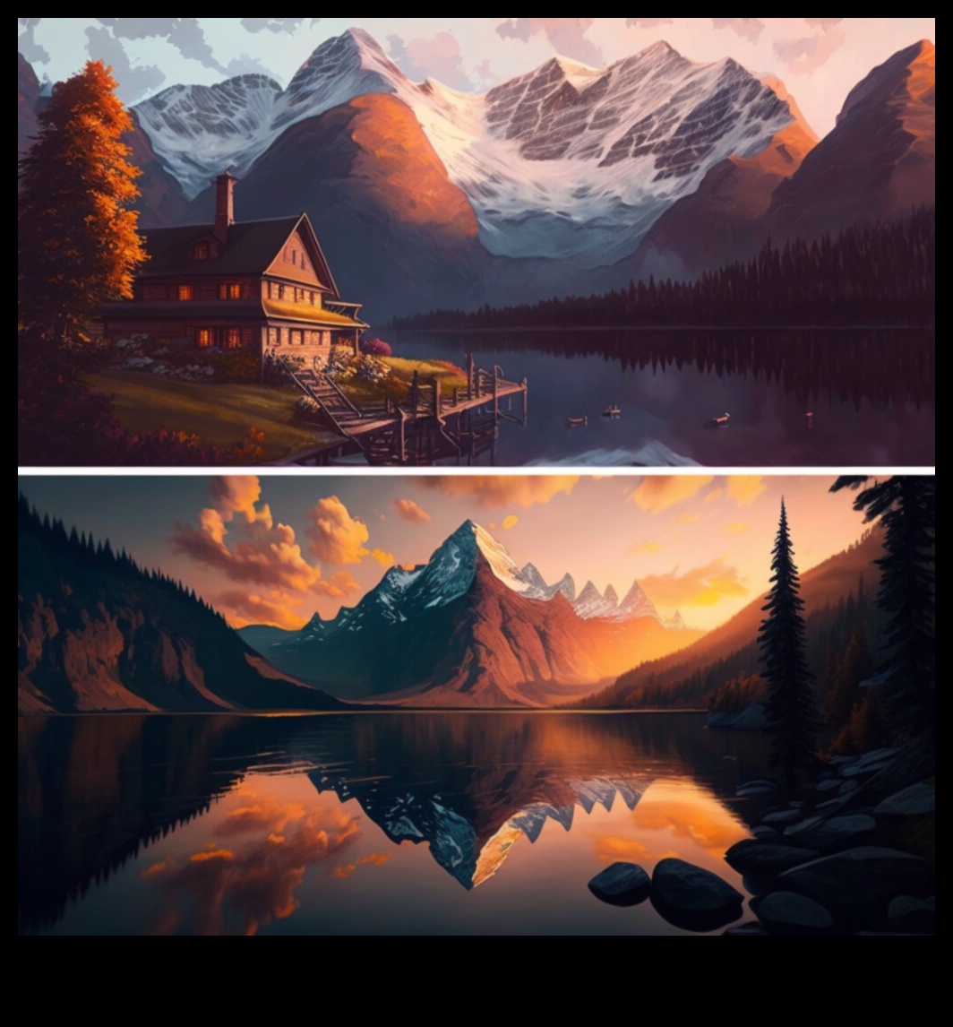 Τοπιογραφίες που αποτυπώνουν την ομορφιά της φύσης 3 The Artistry of Earth: Landscape Paintings Beyond Borders