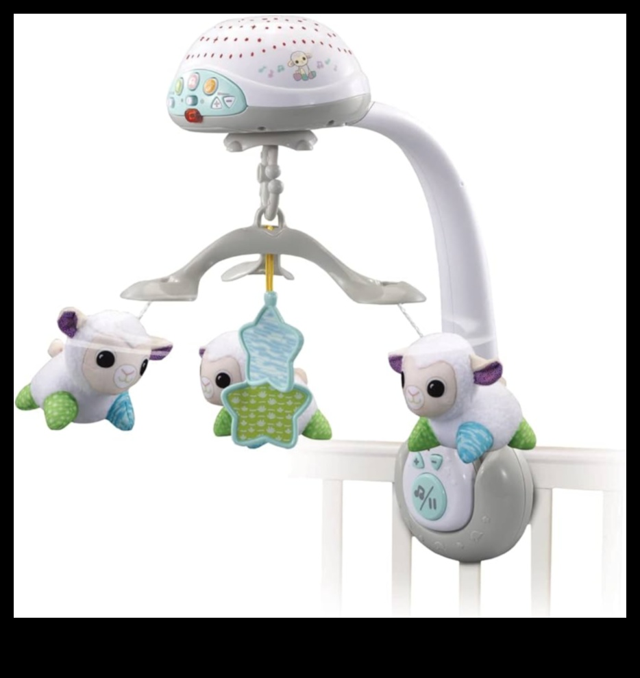 Lullaby Luxe καταπραϋντικοί ήχοι και αισθητηριακά ερεθίσματα για την ακουστική υγεία του μωρού 3 Lullaby Luxe: Premium Musical Mobile για την ακουστική υγεία του μωρού