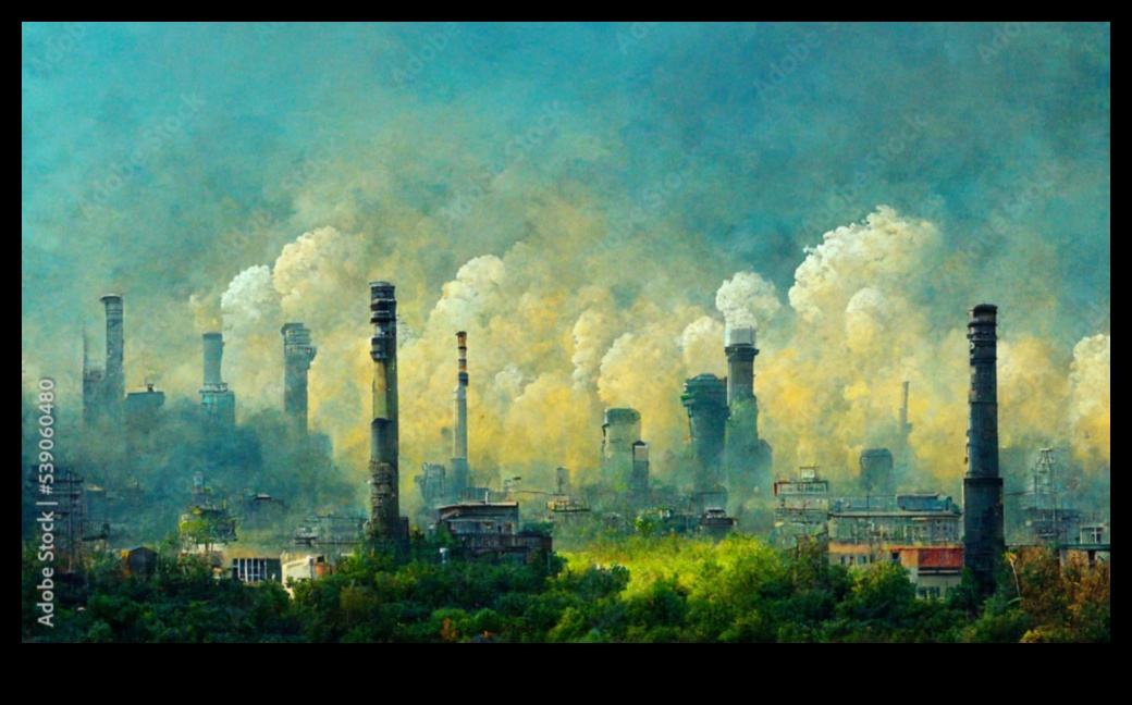 Αέρας πόλης Μολυσμένο τοπίο 1 Πώς επηρεάζουν τα αστικά τοπία την ποιότητα του αέρα και του νερού;