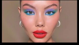 Τολμηρή και ανάμεικτη: Η γοητεία των χρωμάτων ντεγκραντέ σε στυλ μακιγιάζ Glam