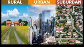 Τα προάστια και η γεωγραφική περιοχή Μια συγκρισιμότητα 3 Σε τι διαφέρουν τα προαστιακά τοπία από τα αγροτικά;